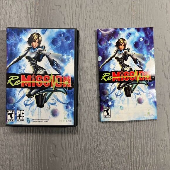 ReMission Educational PC Video Game DVD ROM Complete CIB - Picture 2 of 6